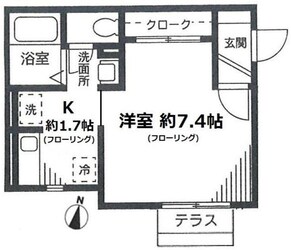 西大口デザインコートIの物件間取画像